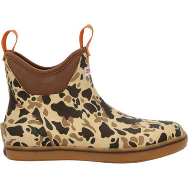 Women's 6 Inch Ankle Deck Boot in Duck Camo