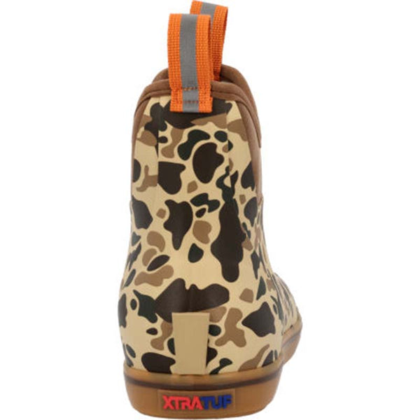 Women's 6 Inch Ankle Deck Boot in Duck Camo