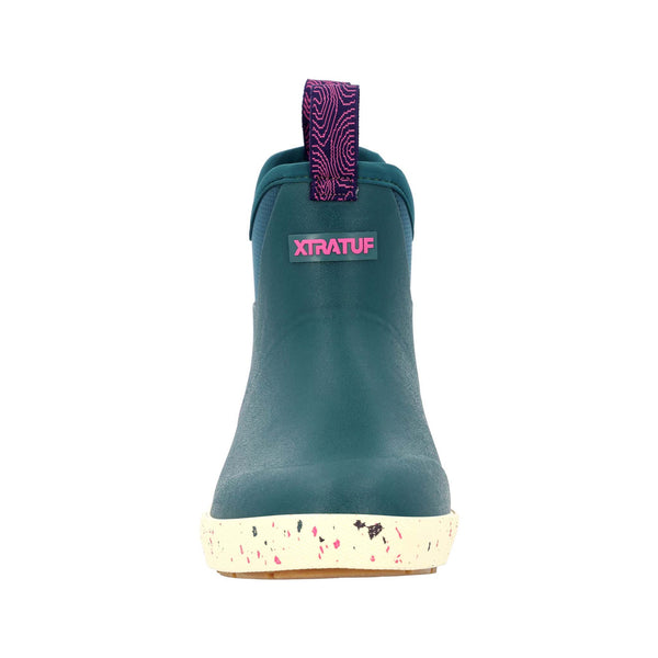 Women's 6 Inch Camp Ankle Deck Boot in Transformative Teal