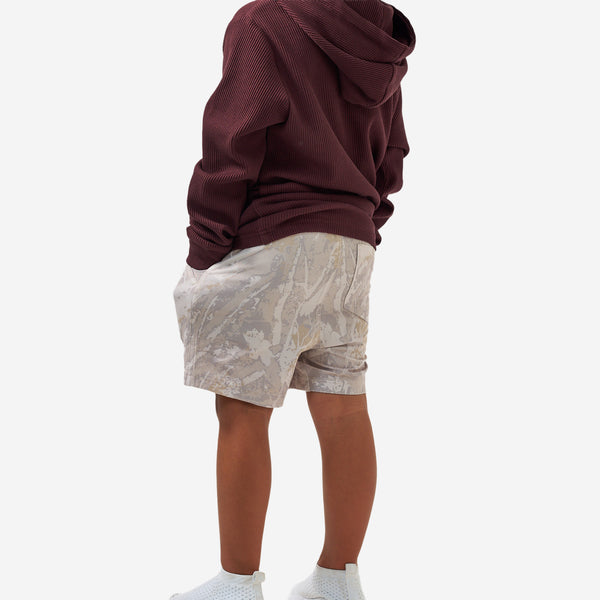 Youth Athletic Shorts in Drifter Camo