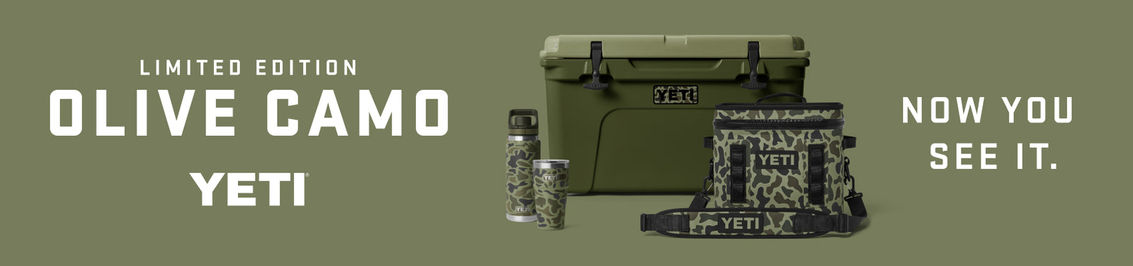 Limited Edition Olive Camo from YETI