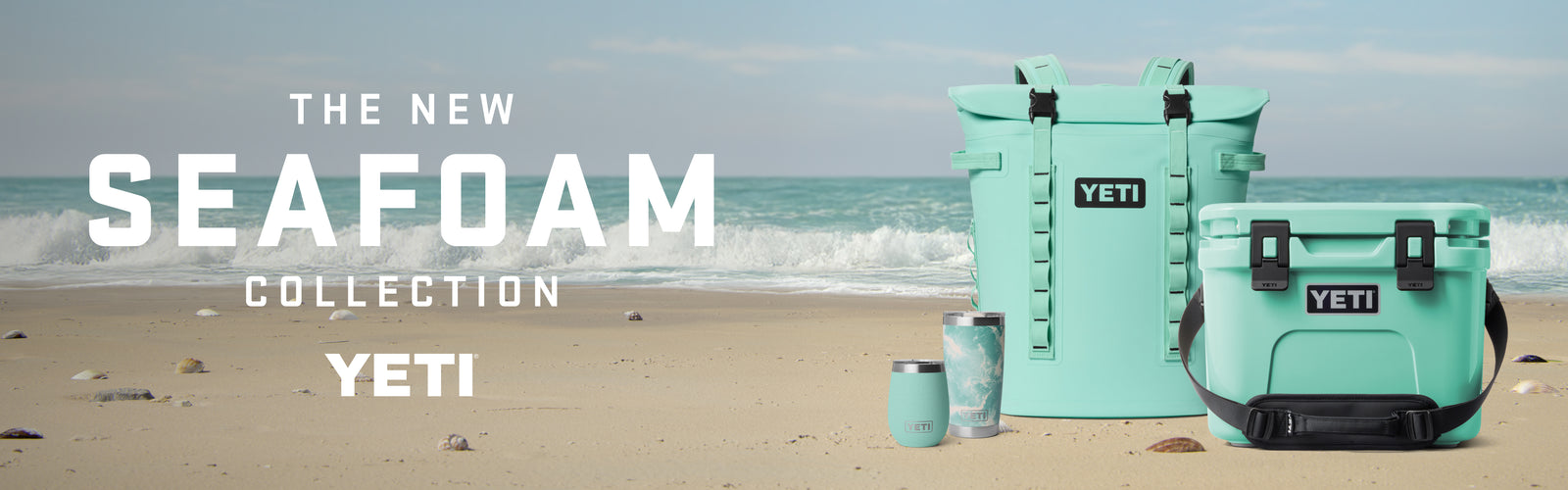 The New Seafoam Collection from YETI. 