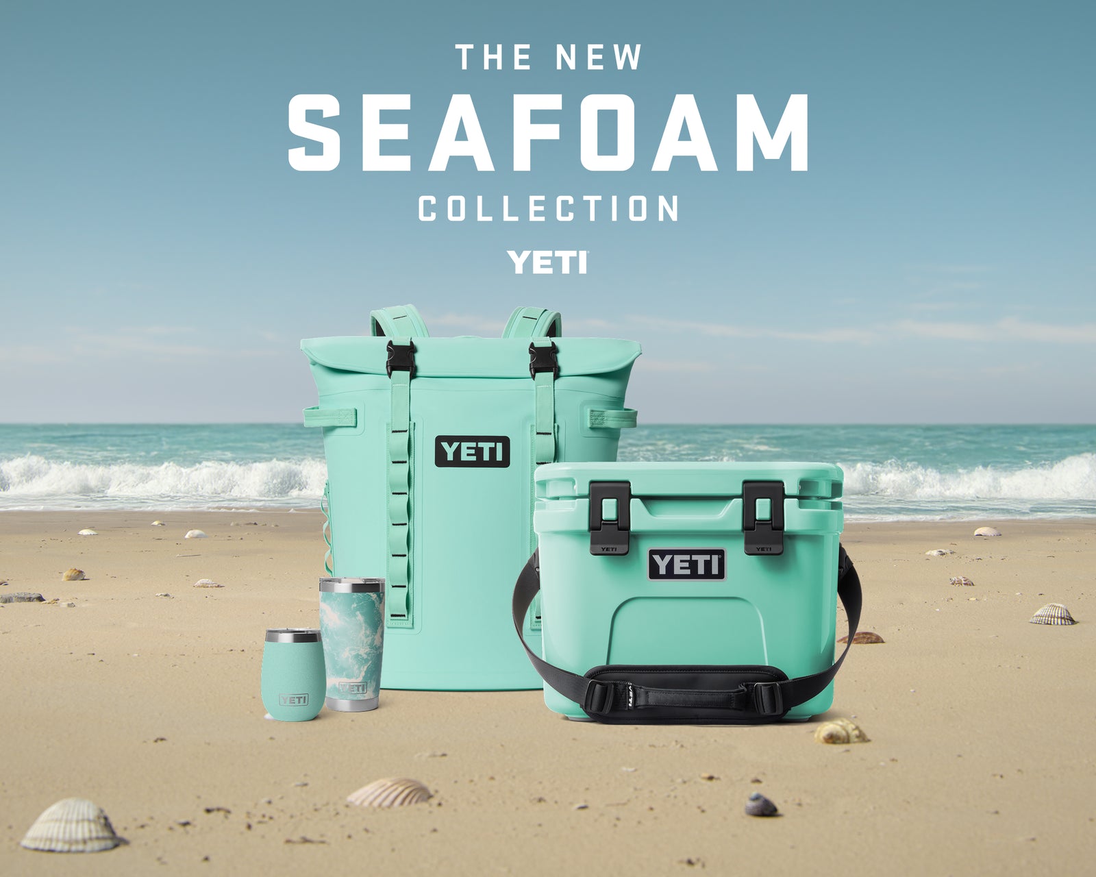 The New Seafoam Collection from YETI. 