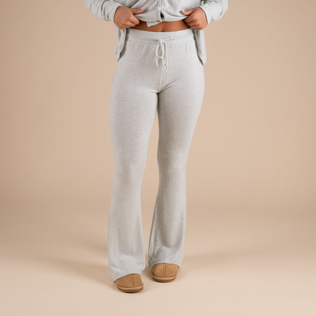 Flare Leg Hacci Lounge Pants
