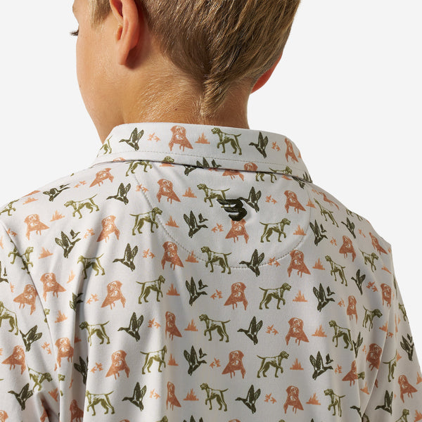Youth Mallards and Dogs Polo