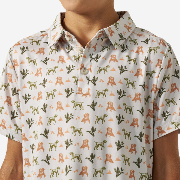 Youth Mallards and Dogs Polo