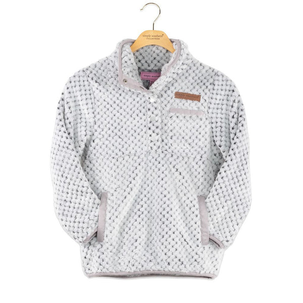 Youth Simply Soft Pullover in Frost