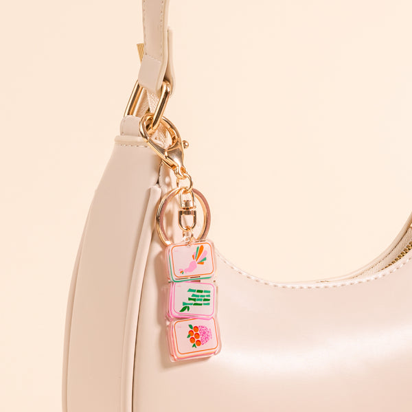 Mahj Tiles Acrylic Keychain