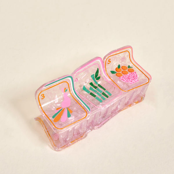 Mahj Tiles Hair Clip