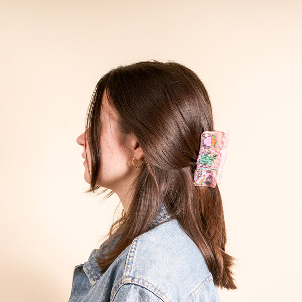 Mahj Tiles Hair Clip