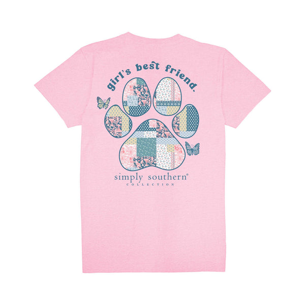 Youth Dog Paw Short Sleeve T-Shirt