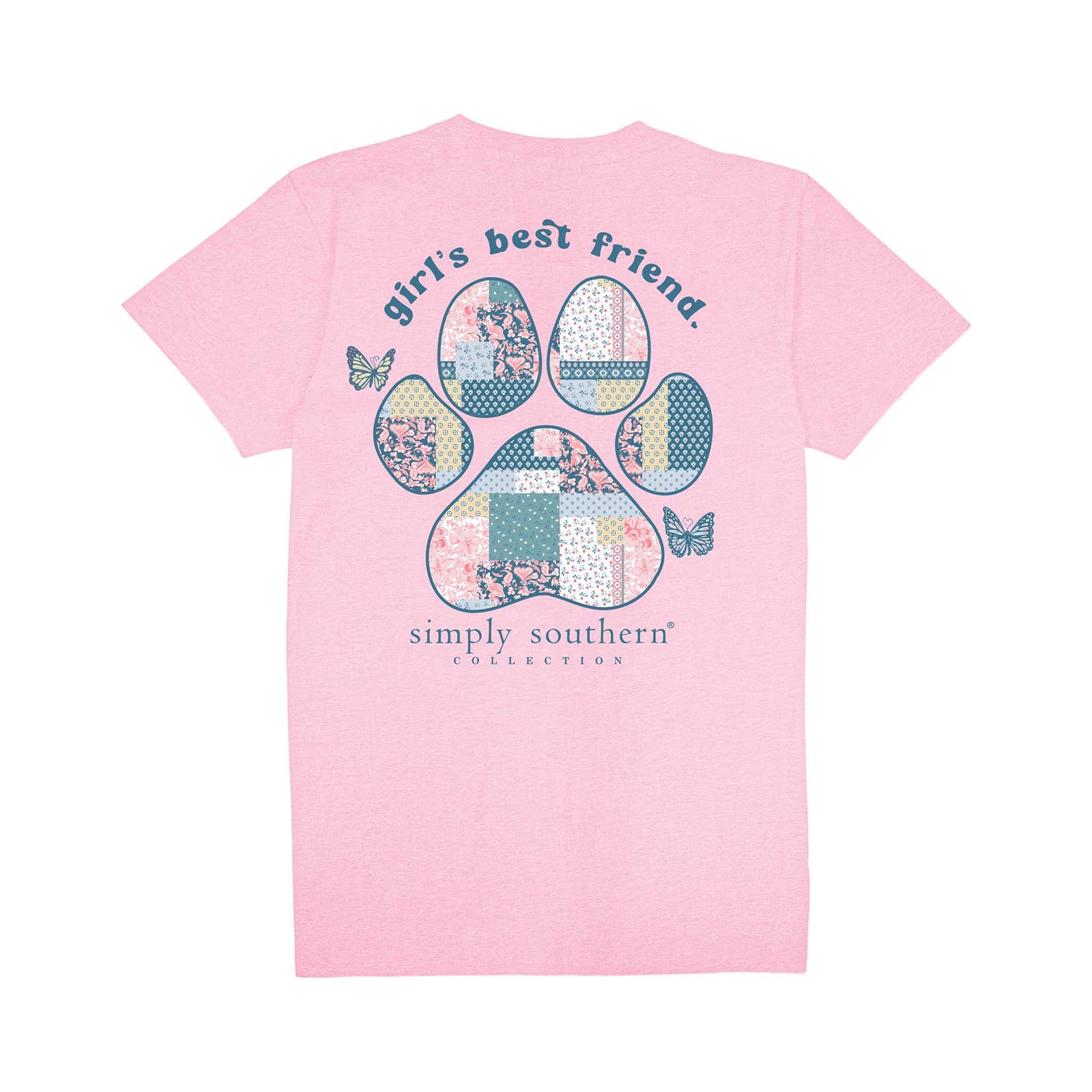 Youth Dog Paw Short Sleeve T-Shirt