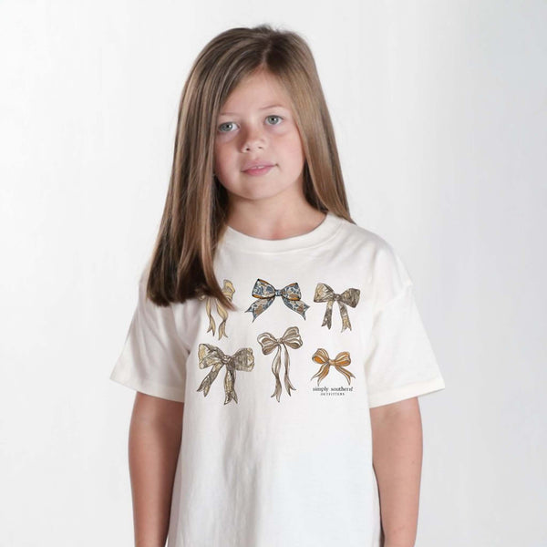 Youth Camo Bow Short Sleeve T-Shirt