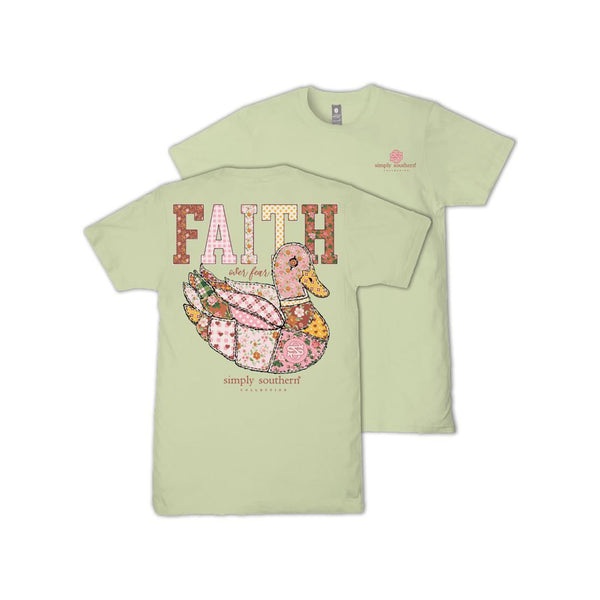 Youth Faith Over Fear Duck Short Sleeve T-Shirt