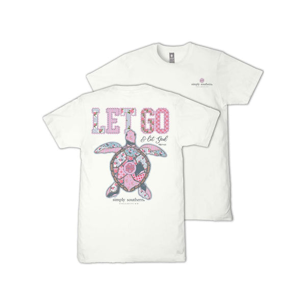 Youth Let Go and Let God Sea Turtle Short Sleeve T-Shirt
