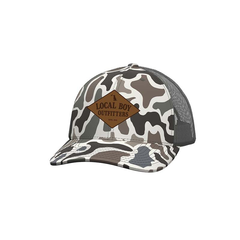 Youth Founders Leather Patch Hat