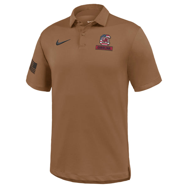 South Carolina Gamecocks Military Dri-FIT Tour Polo