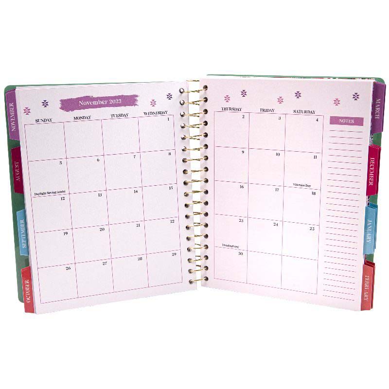 Pineapple Monthly Planner