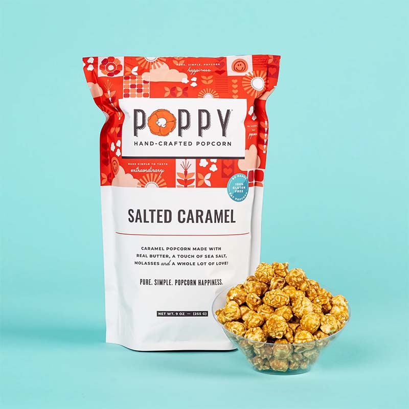Salted Caramel Hand-Crafted Popcorn Market Bag