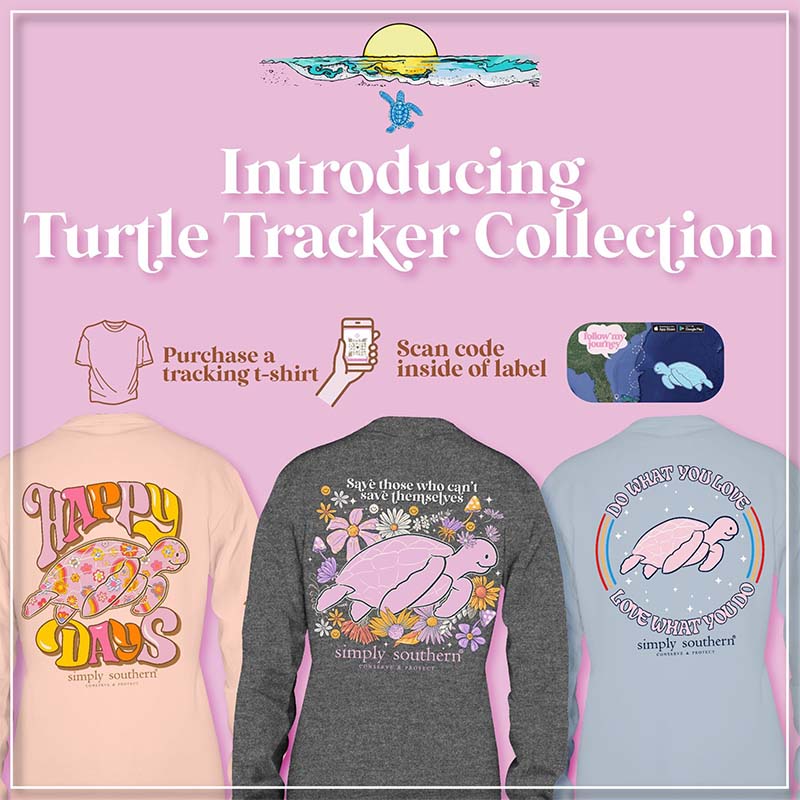 Turtle Tracking Retro Short Sleeve T-Shirt