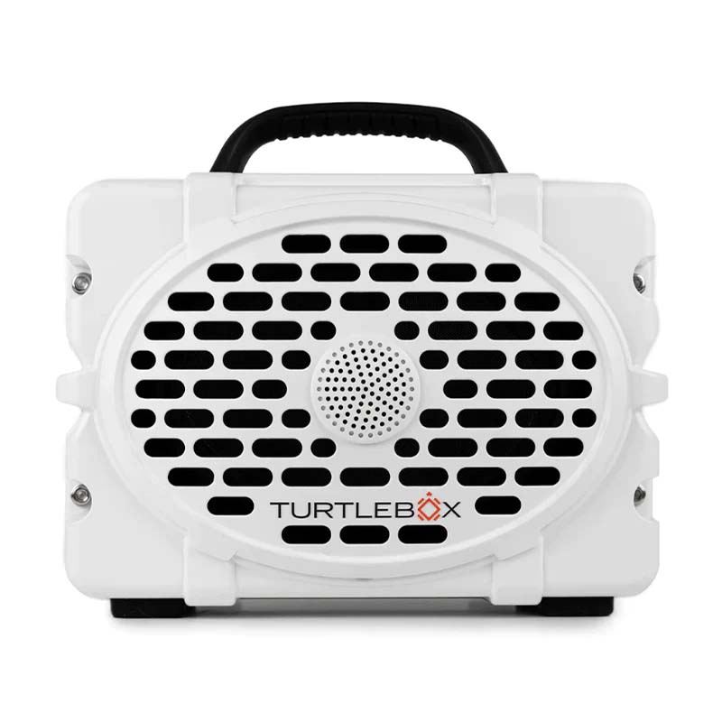 TurtleBox Gen 2 White Portable Speaker