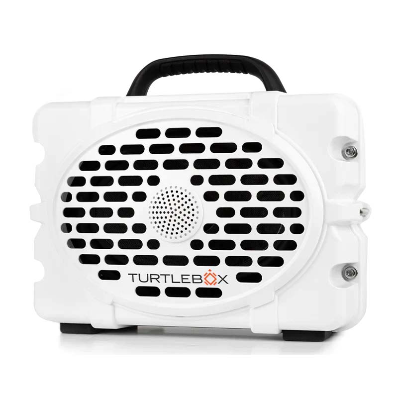 TurtleBox Gen 2 White Portable Speaker