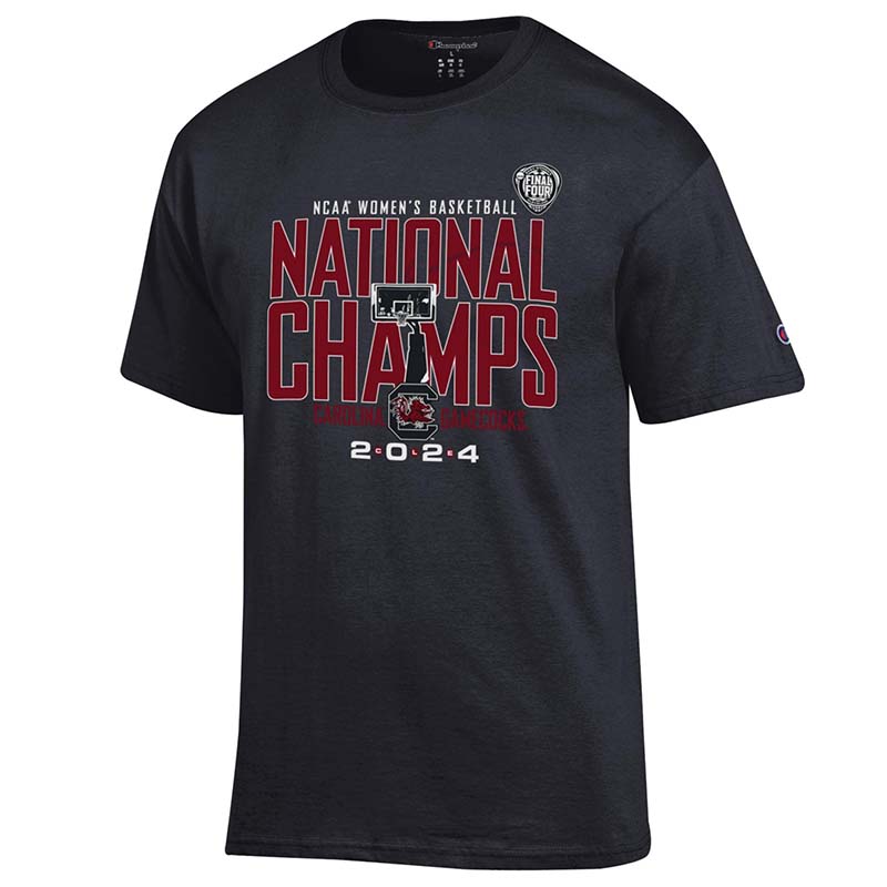 2024 USC Women's Basketball National Championship Net Short Sleeve T-Shirt