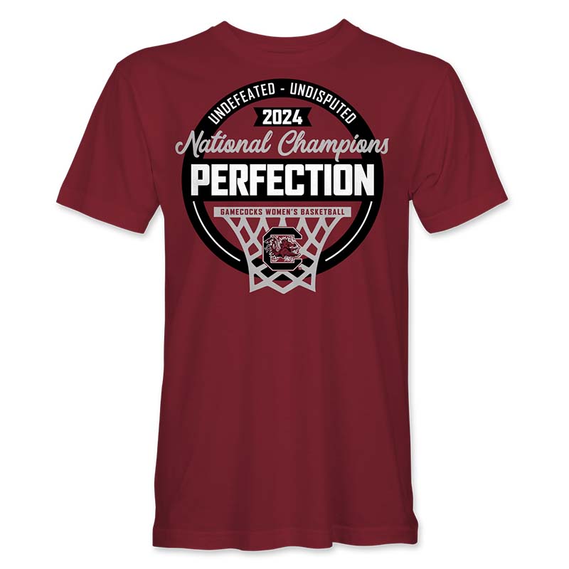 2024 USC Women's Basketball National Championship Perfection Short Sleeve T-Shirt