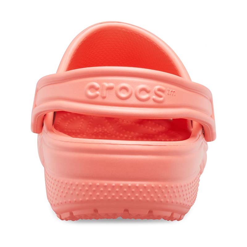 Coral Adult Classic Clog back view