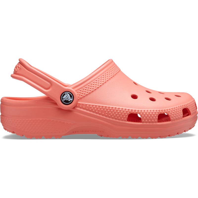 Coral Adult Classic Clog side view