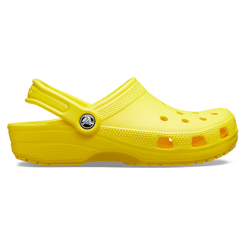Adult Classic Clog in Yellow side view