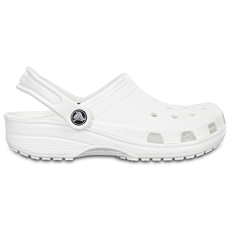 kanal mønt inden for Crocs Adult Classic Clog in White | Palmetto Moon