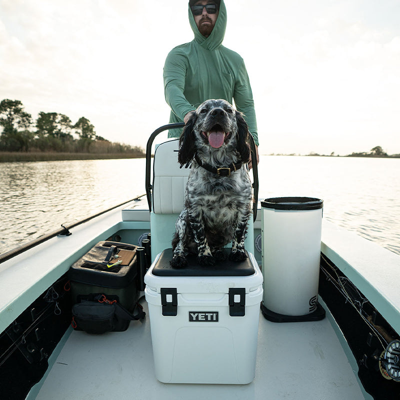 YETI® Roadie 24 White Cooler Palmetto Moon