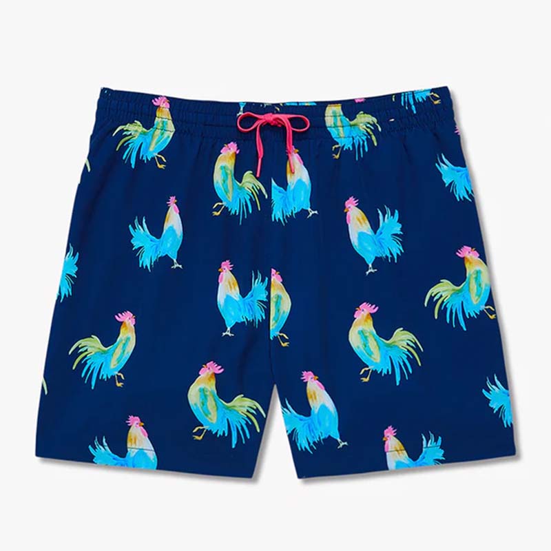 The Fowl Plays 5.5 inch Swim Shorts