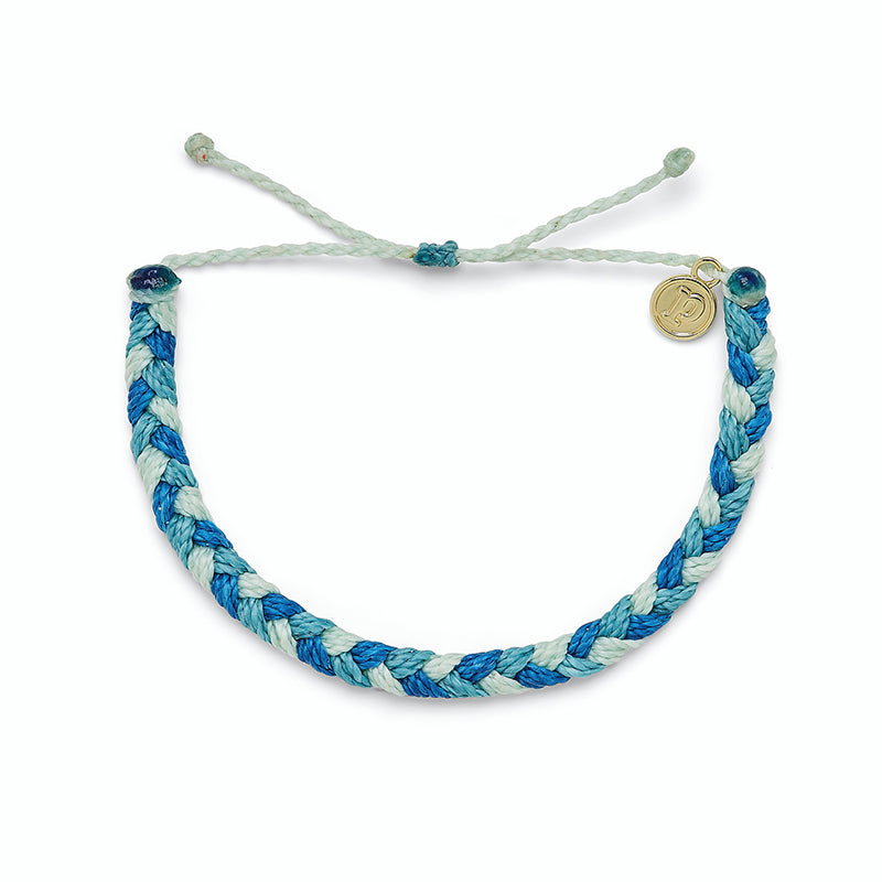 Pura Vida Braided Blue Bracelet