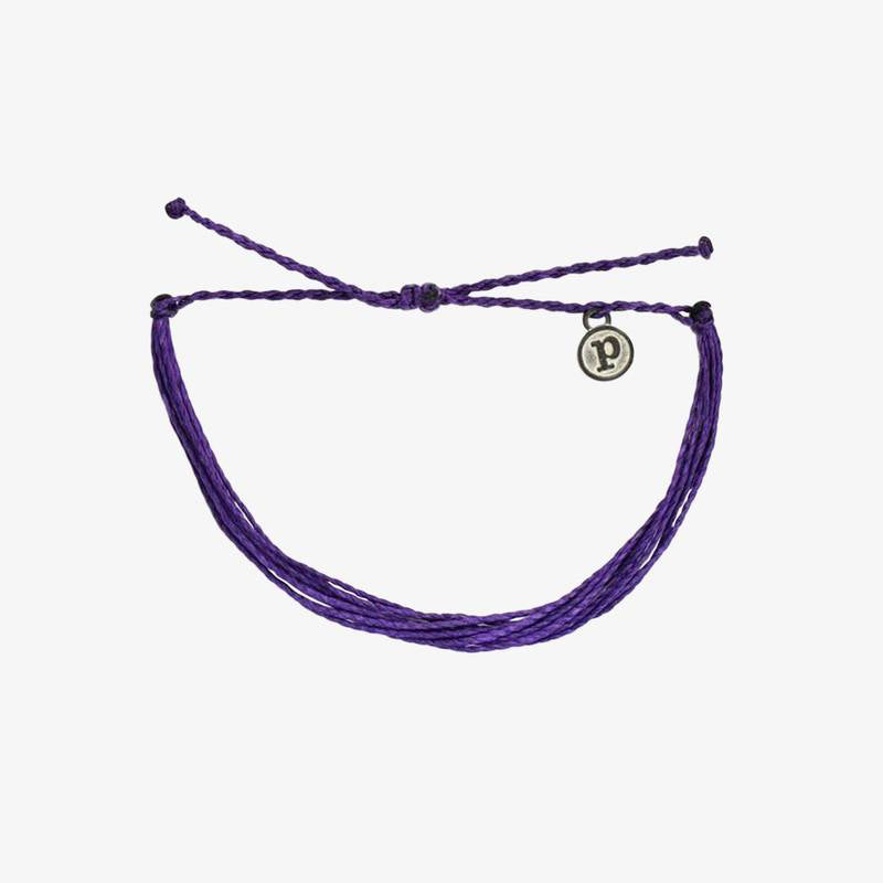 Pura Vida Solid Purple Bracelet