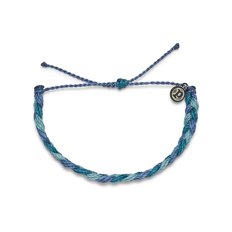 Deep Blue Sea Braided Bracelet