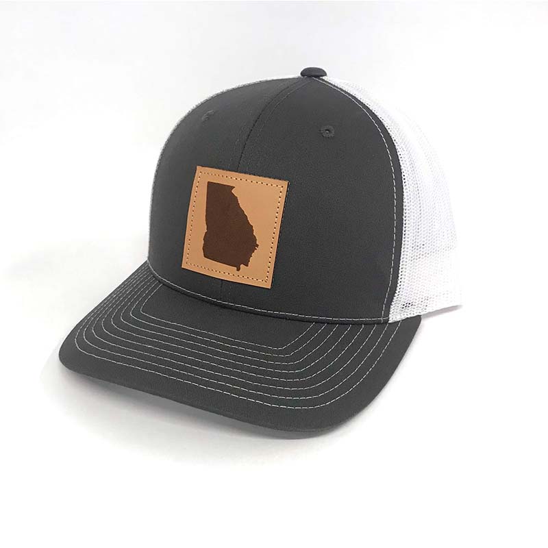 Leather Patch GA Trucker