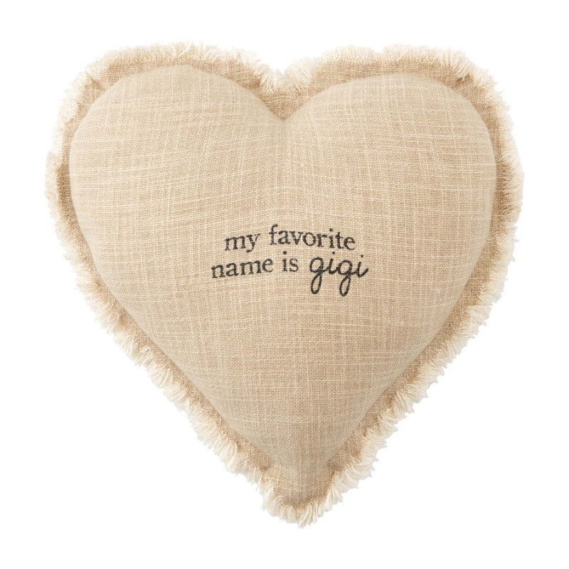 Gigi Heart Pillow
