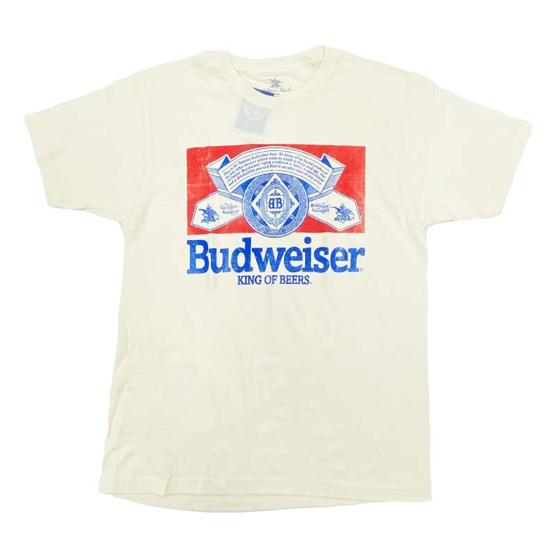 Bud Half 1960 Label Short Sleeve T-Shirt