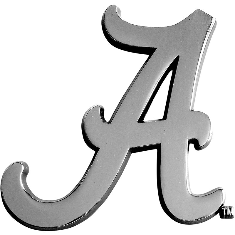 University of Alabama Chrome Emblem