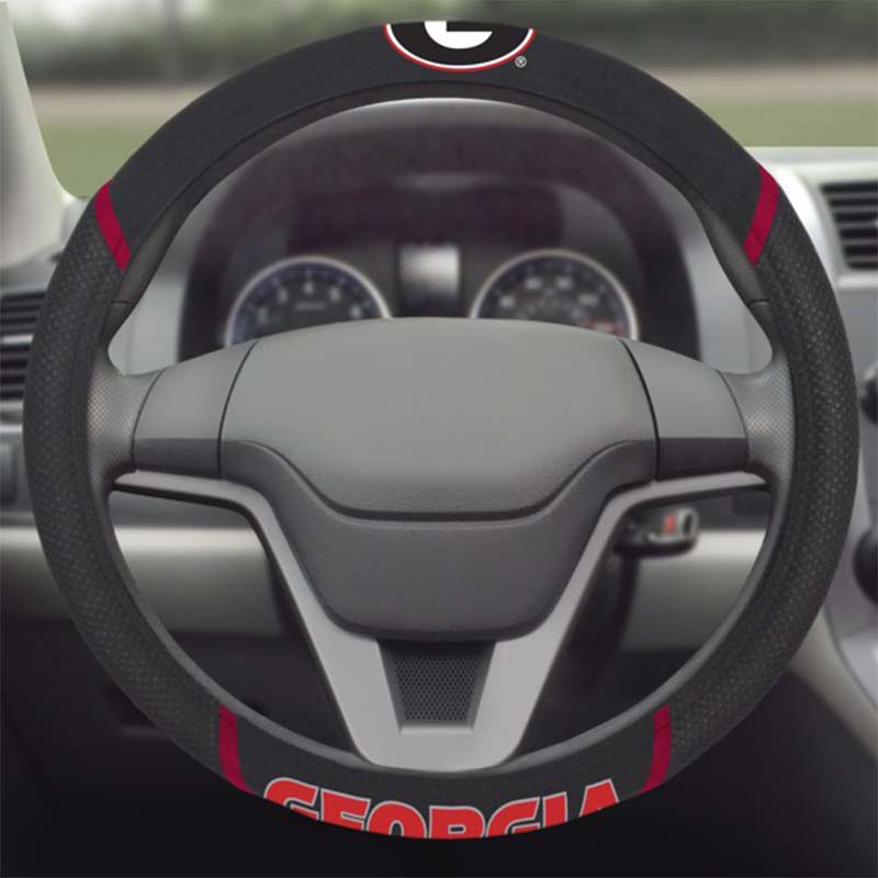 University of Georgia Steering Wheel Cover