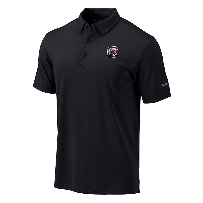 USC Block C logo performance polo.