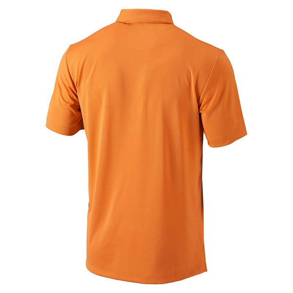 Tennessee orange block T logo performance polo.