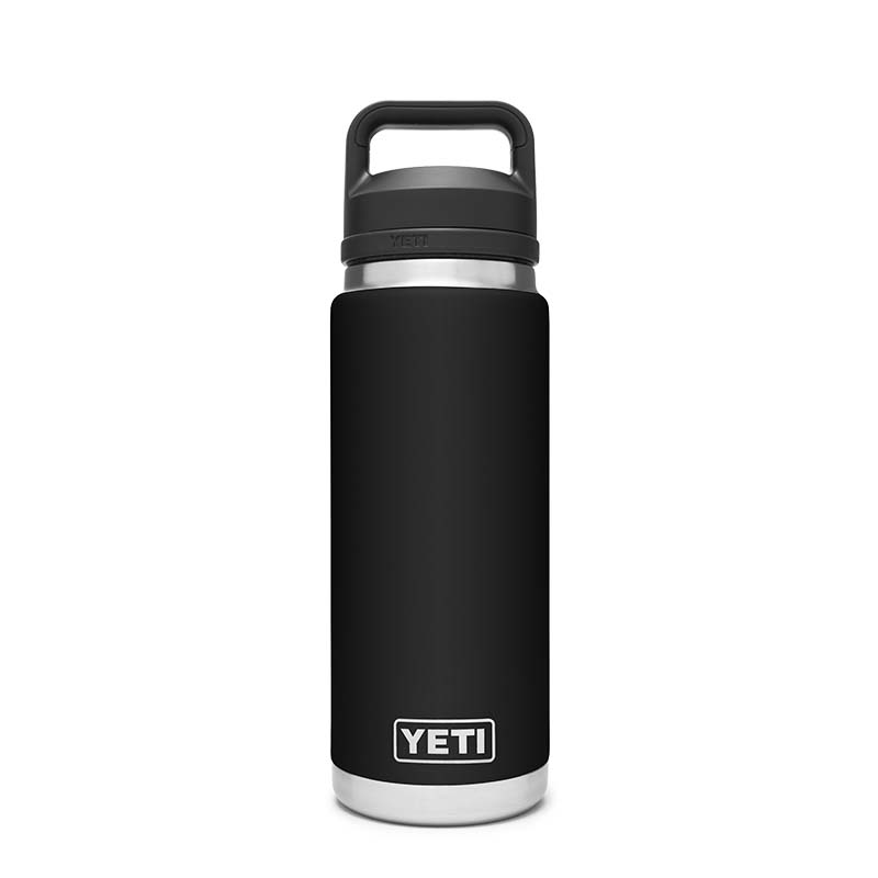 YETI® Black Rambler 26oz. Chug Bottle | Palmetto Moon