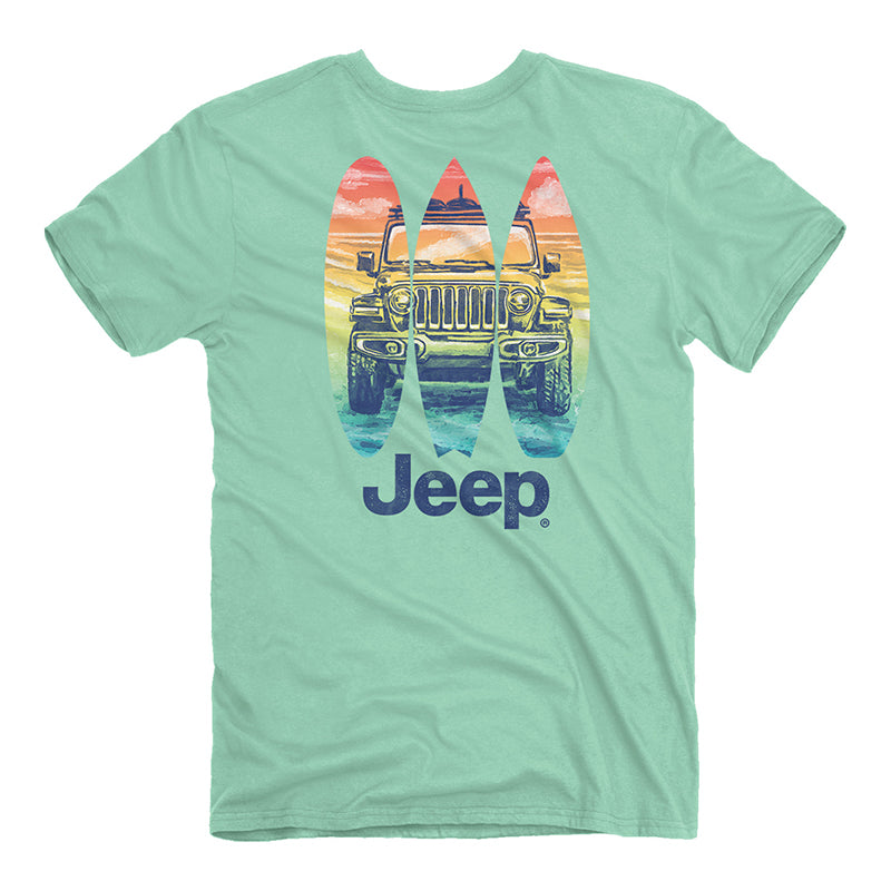 Jeep Surfs Up Short Sleeve T-Shirt