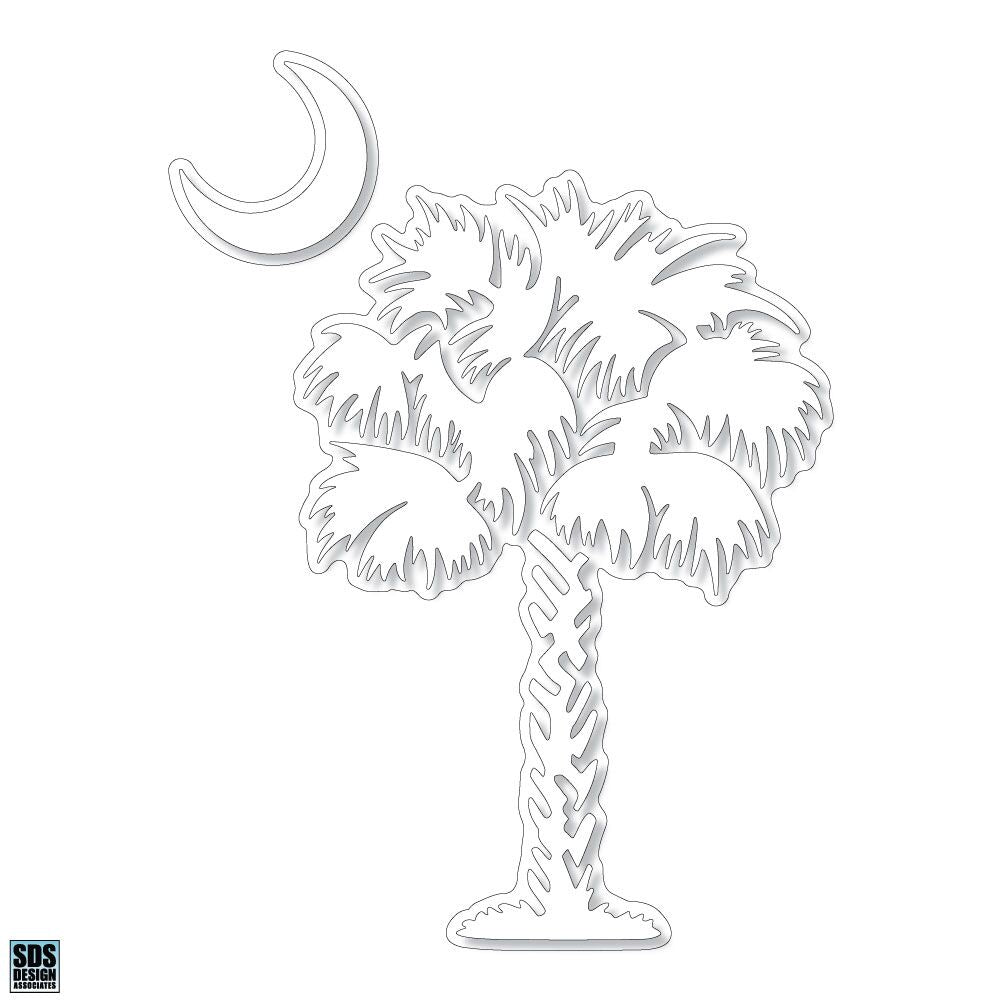 Planner Stickers  Palm Tree Doodles – White Deer Stationery