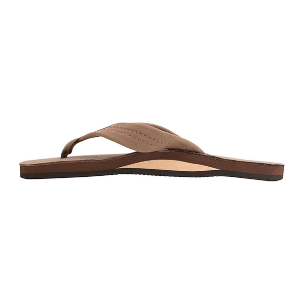 Rainbow Ladies' Single Layer Sandal in Dark Brown