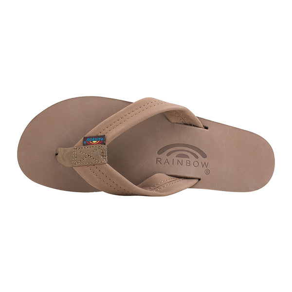 Rainbow Ladies' Single Layer Sandal in Dark Brown