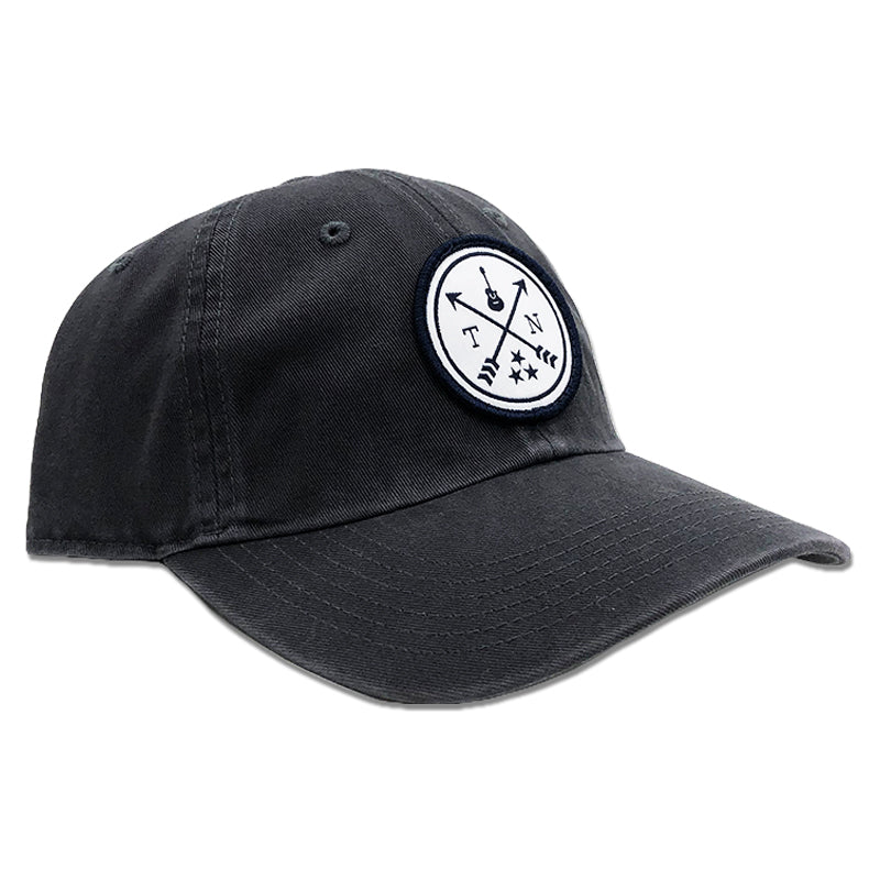 Tennessee Circle Woven Patch Dad Hat